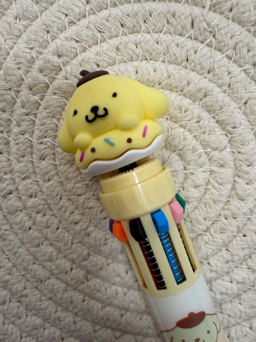 Pompompurin Multi-Color Retractable Gel Pen - Yellow - Picture 4 of 9